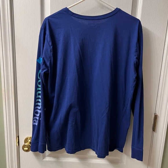 Columbia Women's Navy Long Sleeve Top - Picture 4 of 4
